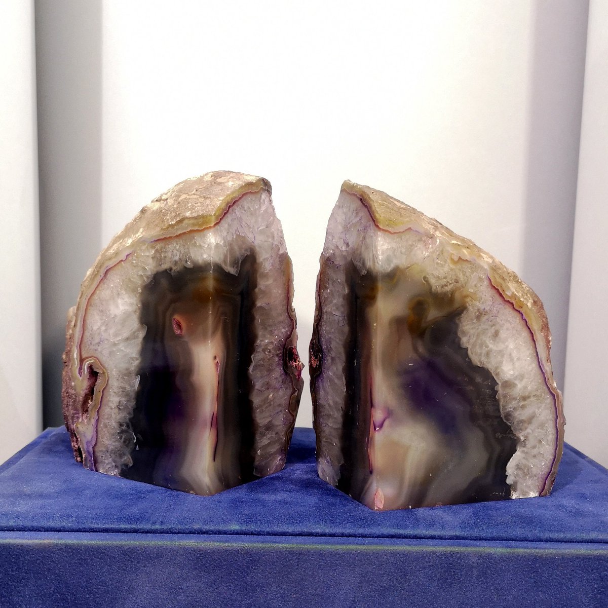 Excited to share the latest addition to my #etsy shop: Purple Agate Bookends, Natural Geode Agate Bookends Pair, Purple Agate Bookends Set, Polished Agate Bookends, Home Decor, Office Decor etsy.me/3uS38UH #purple #entryway #minimalist #purpleagate