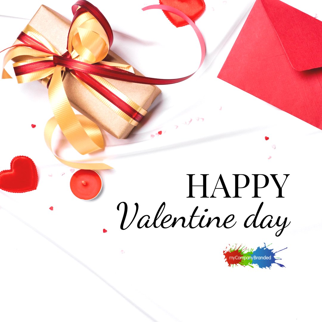 MyCompanySales's tweet photo. Happy Valentine’s Day to all of our customers; all of which we LOVE working with ❤️

#MyCompanyBranded #Branded #BrandedMerchandise #BrandedStationery #BrandedWorkwear https://t.co/HGb4HO6cVl