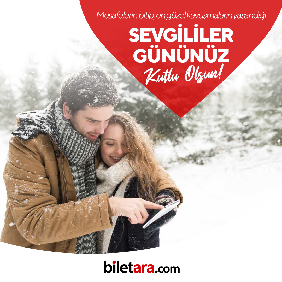 Mesafelerin bitip, en güzel kavuşmaların yaşandığı Sevgililer Gününüz kutlu olsun! ❤😊

#biletara #biletaracom #sevgililergünü #14şubat #valentinesday