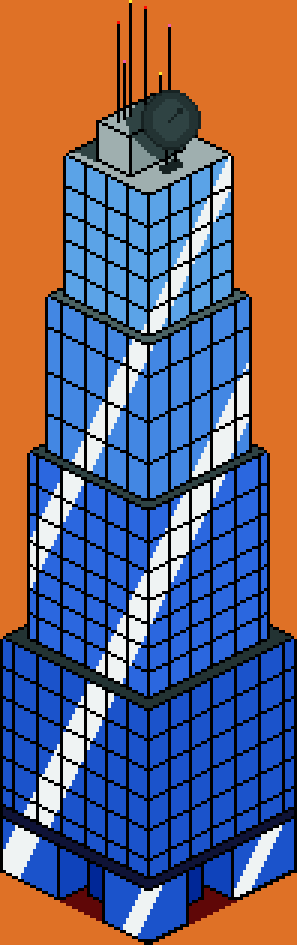 Jeffpixelart's tweet photo. This is a skyscraper so this is tall...
#skyscraper #pixelart #IndieGameDev #pixelbuilding https://t.co/33cQF0spEp