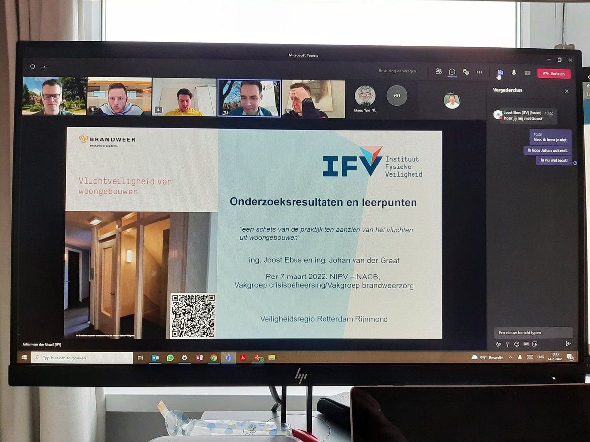 Brandweerzorg breed worden we door <a href="/JoostEbus/">Joost Ebus</a> &amp; Johan van der Graaf meegenomen in een aantal recente onderzoeken van het @IFVtweet. Heel praktisch waar we zeker iets aan hebben.