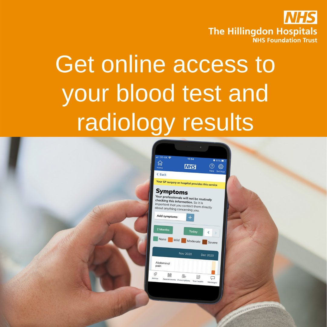 HillingdonNHSFT's tweet photo. From Friday 11 February, all patients attending our radiology department for a scan, will be able to access their report on the Care Information Exchange 28 days after it has been reported.

Find out more: https://t.co/acPpBH9Byz

#CareInformationExhange #CIE https://t.co/RZ3MVnOnb0