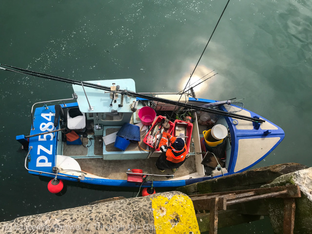ThroughTheGaps's tweet photo. One boat 9500 ton boat with a huge trawl net - the other working a hand-line in sight of land tracked every inch at sea and having to guess the weight of the catch within 10% or face prosecution. https://t.co/21cLajZSN9