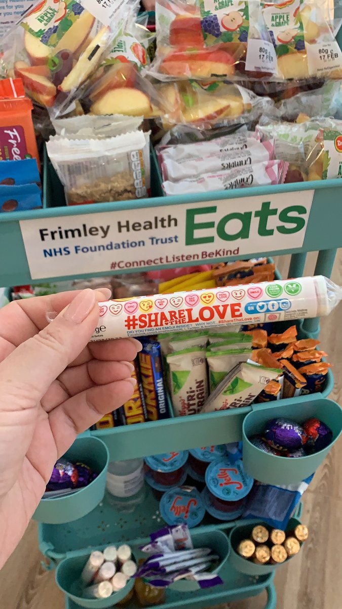 FHFT_wellbeing's tweet photo. Happy Valentine’s Day @FrimleyHealth Carys, Mel and Andy out and about at Wexham today! We have love hearts #sharethelove #FrimleyEats @FHFT_LearningOD @lornawilko @NeilDardis https://t.co/lmkEufvRWE