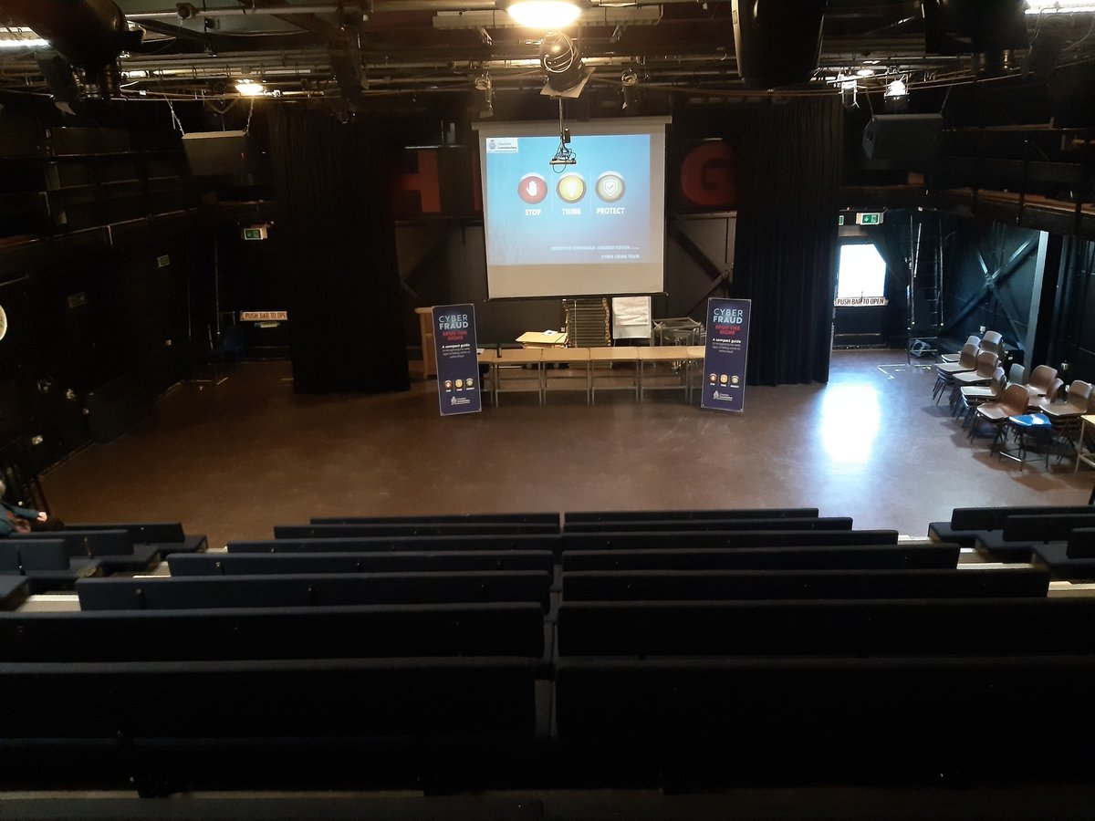 cheshirepolice's tweet photo. Our Cyber Protect and Prevent Officer - DC Andy Kevan is at Penketh High School today to deliver important advice on staying safe online to all year groups. This advice and information is more important than ever as children spend increasingly more time online. #stopthinkprotect https://t.co/6tIqH0PrFc