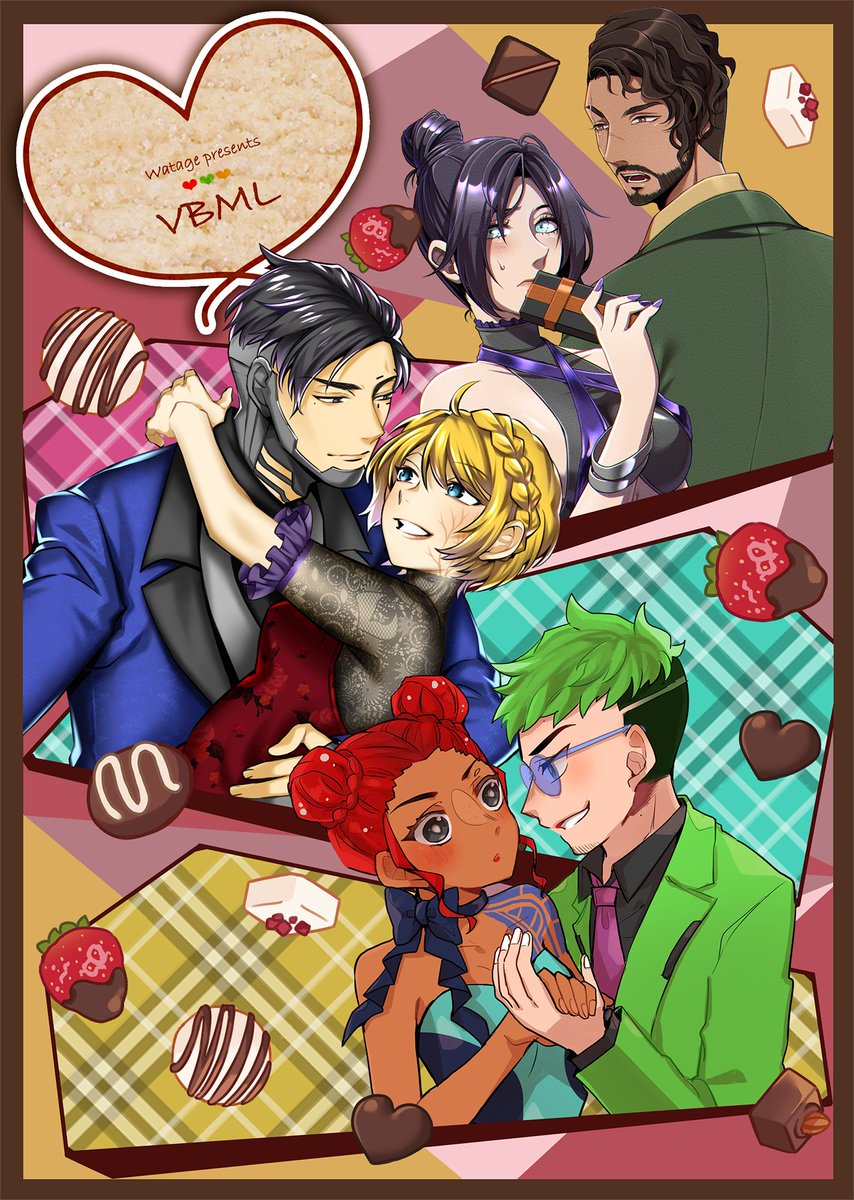 【2/20アンリミ新刊①】VBML【エペNLCP合同誌】
https://t.co/t1zj7gzVgQ 
やまだパン/りつ/赤身まぐろによるAPEXの様々なNLCPの描きたい漫画を描きまくって収録したバレンタイン合同誌です❤︎様々なNLCPの漫画や絵が収録されているため、何でも許せる方向けの内容です🥳よろしくお願いします🍫🌟 