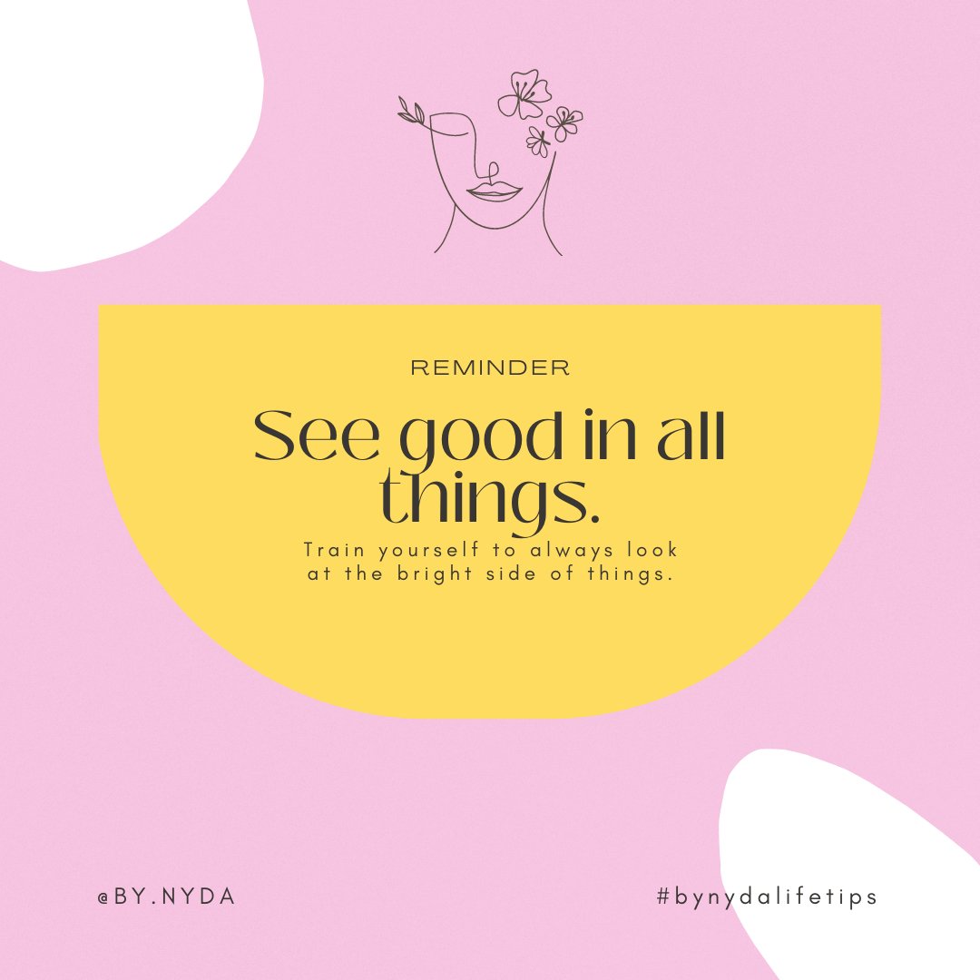 bynyda_'s tweet photo. Sentiasa melihat kepada perkara yang positif yang boleh anda dapat dari sebarang situasi. Ingat, setiap apa sahaja yang berlaku, pasti ada hikmahnya. 

"Life is never about things that happens to you, it is about how you react to them". 

#bynyda #quote #lifequote #betheconqueror https://t.co/sVEcKltoUv