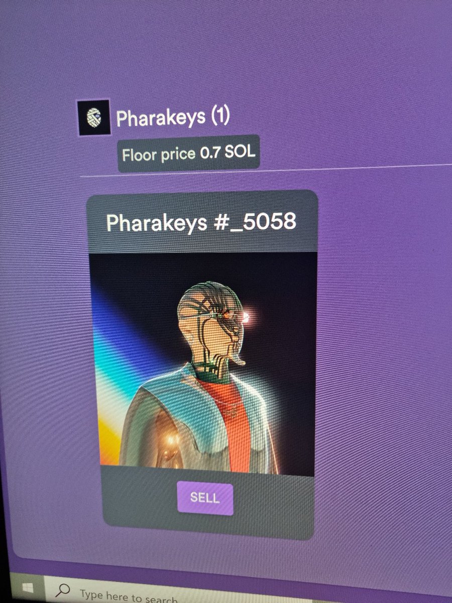 <a href="/PharakeysNFT/">The Pharakeys</a> Delisted right now from Solanart! ;)