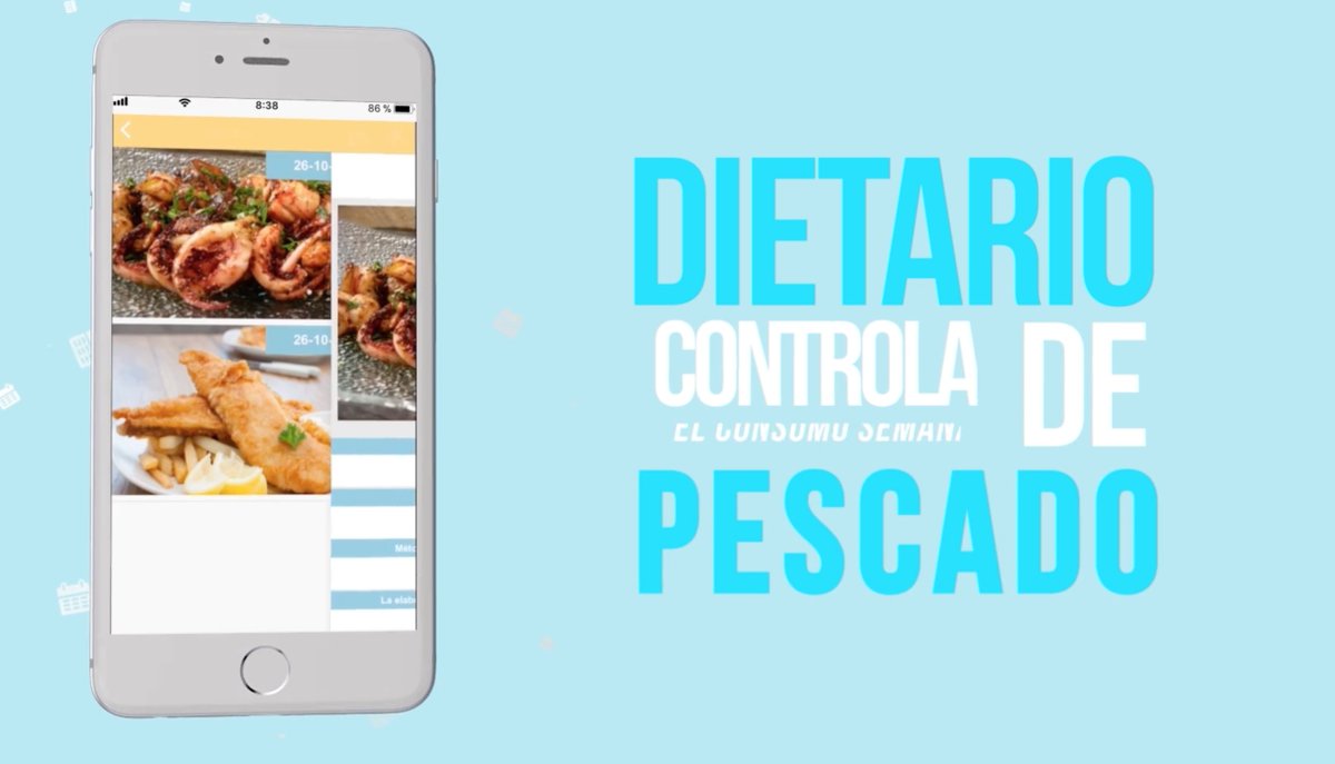 congeladoOPPC3's tweet photo. 💙Desde el “Dietario” de la aplicación #FishandHealth podrás llevar un control de tu consumo semanal de pescado. ¿A qué esperas para descargártela? ¿A qué esperas para cuidarte?
👉https://t.co/E2Oa5nXQDK
(Acción patrocinada por @mapagob y el FEMP)
#PescadoCongelado https://t.co/cXTLZnvZRq