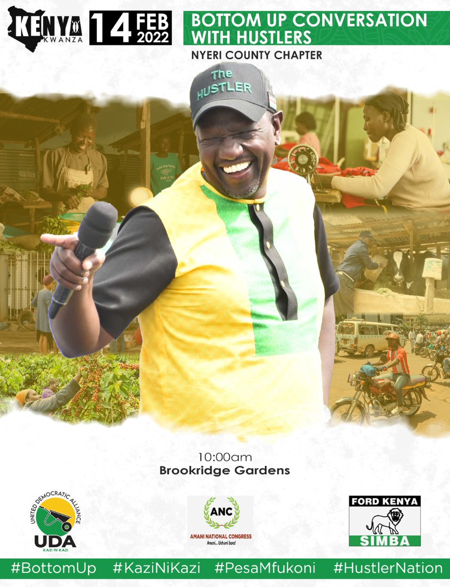 Bottom up conversation with Hustlers- Nyeri County chapter.