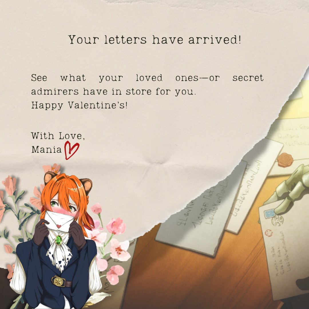 UPManiaOfficial's tweet photo. 💗 Happy Valentine’s Day! 💗

We are at your doorstep! If you see yourself on this thread, YOU ARE RECEIVING A LETTER! 💌🎉 https://t.co/TrWLAfD2y3