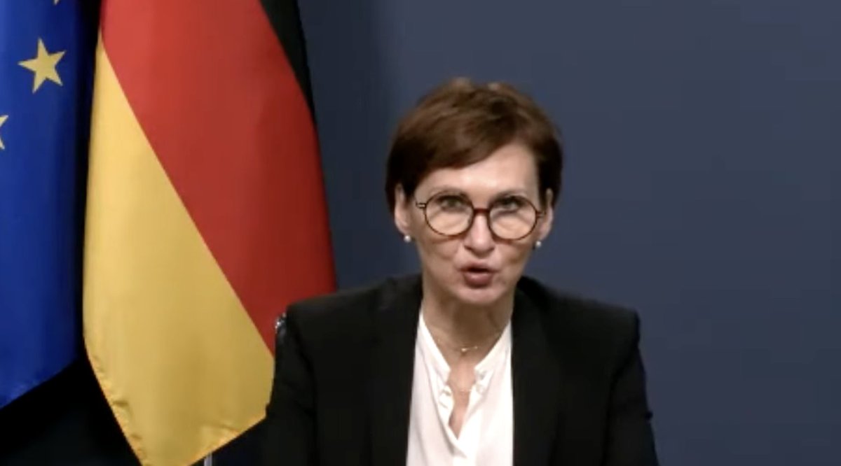 German Federal Minister of Education &amp; Research Bettina Stark-Watzinger at today’s opening ceremony said, “#IPCC reports are our gold standard... we all rely on the information contained in the reports” and “the Sixth Assessment Report will play a crucial role to the next COP.”