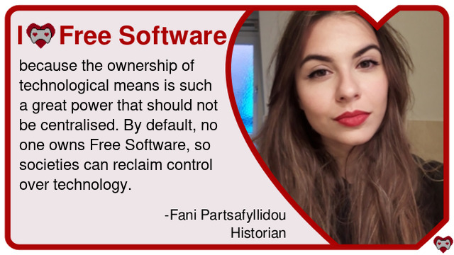 I love #FreeSoftware because you own it just as much as everyone does.

#IloveFS @fsfe