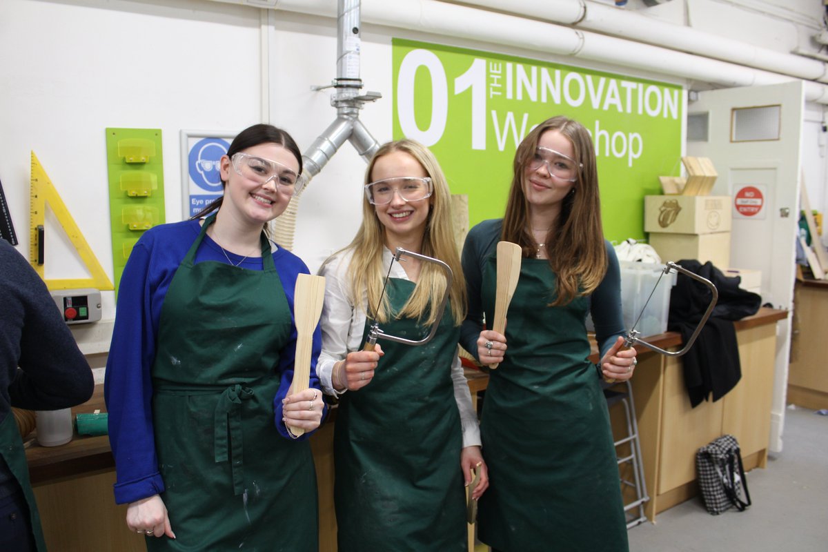 PriorPark's tweet photo. Our U6 students have been making spatulas in #Prior4Life that they can take off to university with them in the hopes of inspiring some home cooking... https://t.co/qoYEIFCnpP