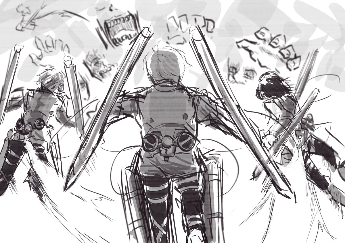 進撃の巨人 進撃の巨人4期22話 氷解 幽世レイ C100待機の漫画