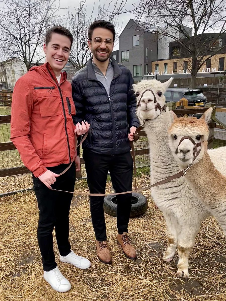 We’re going on an adventure together? Alpaca my bags! 

Lawrence and I spent (an early) Valentine’s Day <a href="/vauxhallfarm/">Vauxhall City Farm</a> meeting Ben and Jerry the Alpacas before they retire later this month!