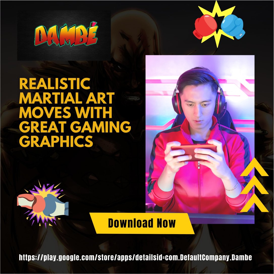 comics_royal's tweet image. ✨ Dambe - Realistic Martial Art Moves with great gaming graphics ✨

✅  Download Dambe - The most interesting fighting game ✅ 
play.google.com/store/apps/det… 

ROYAL HOUSE COMICS- royalhousecomics.com 

#fightinggames #profighter #dambe #mobilegame #indiemobilegame #indiecomics