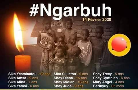 YVPD1's tweet photo. We are dedicating this day to the children killed in Ngarbuh on the 14th of February 2020.
May their souls continue to rest in peace, while we call on the power that be to derive strategies to engage both parties to #EndAnglophoneCrisis @CanadaCameroon 
@UNPeacebuilding https://t.co/K1hIIQ3xum