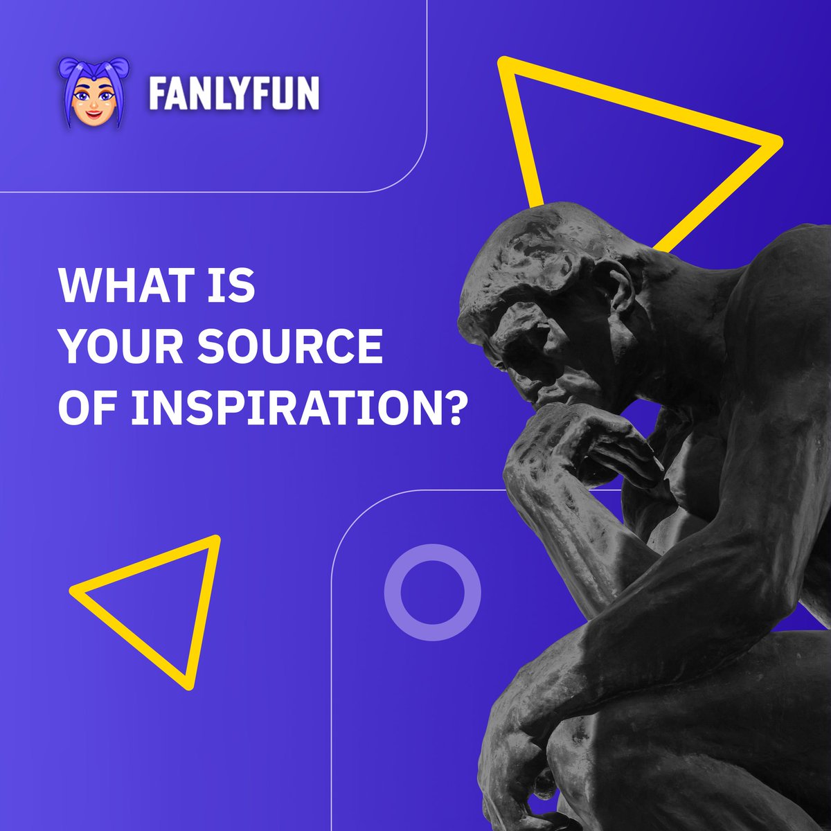 FanlyFun's tweet photo. What is your source of inspiration? Share in the thread⬇️ 
#travelling #movies #yoga #nature #inspiration #FanlyFun https://t.co/K9AHpsIRm6