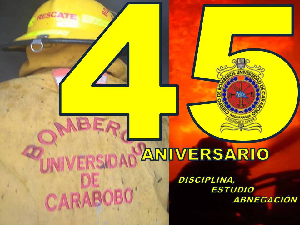 bomberuc's tweet photo. 14/02/2022
45° Aniversario del Cuerpo de Bomberos de la Universidad de Carabobo y municipio Naguanagua

@bomberuc
Disciplina, Estudio, Abnegación https://t.co/i8M5aRnhEK