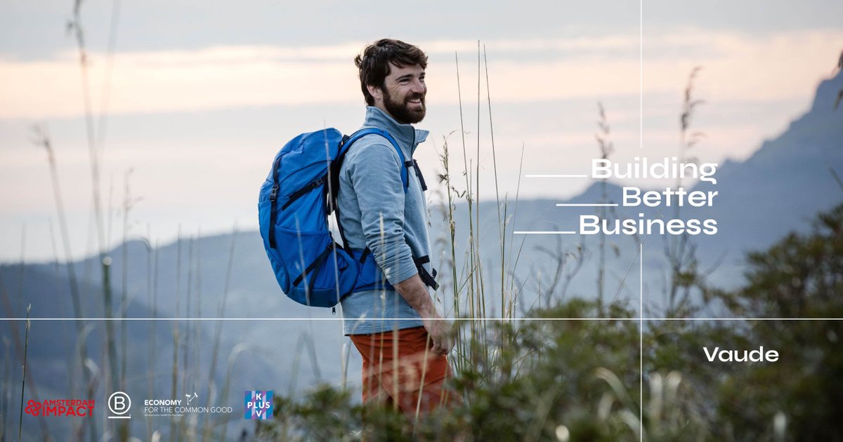 Accelerate your company’s social &amp; environmental impact by pursuing an @EconCommonGood certification! Learn more in next Building Better Business meetup  tomorrow 15 Feb > bit.ly/BBB2022_Meetups

Photo: ECG company <a href="/VAUDE_sport/">VAUDE (inaktiv)</a> makes fair and eco-friendly outdoor gear &amp; apparel.