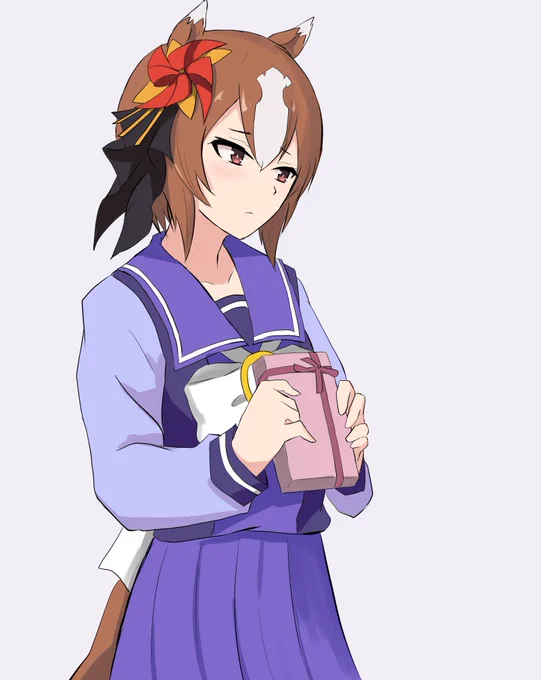 渡すタイミングが分からないヤエノ
#ウマ娘 