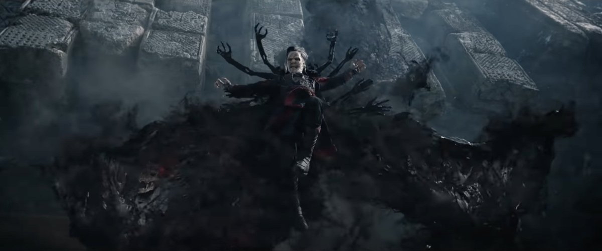 getFANDOM's tweet image. New '#DoctorStrange 2' trailer looking absolutely wild