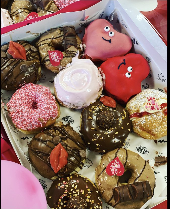 Really feeling the love here in <a href="/stjamesdublin/">St James's Hospital</a> Physiotherapy Department today! Thank you <a href="/niamhphysio/">Niamh Murphy</a> <a href="/brid_wilson/">Bríd Wilson</a> <a href="/sheilsroc/">Sheila Roche</a> for a fab Valentine’s coffee morning 💕❤️☕️🍰🍪 <a href="/OffbeatDonuts/">Offbeat Donuts</a>