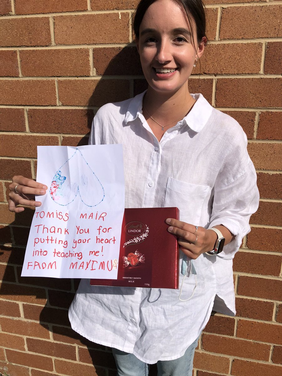 Hope you all felt some love today! Maximus from Lindfield East PS you sure made your teacher’s day! #lindfieldeastps