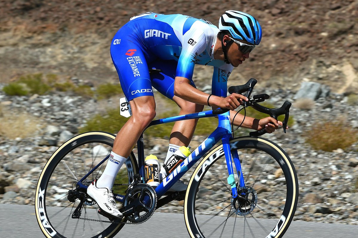 GreenEDGEteam's tweet photo. #TourofOman 🇴🇲

The race exploded on Green Mountain with Kevin Colleoni battling hard in a select group of climbers for a strong top-5 ride! 👏💪

®️ESULT: 4th

Hirt (IWG) wins stage 5 🏁 https://t.co/4QtLZVNNjP