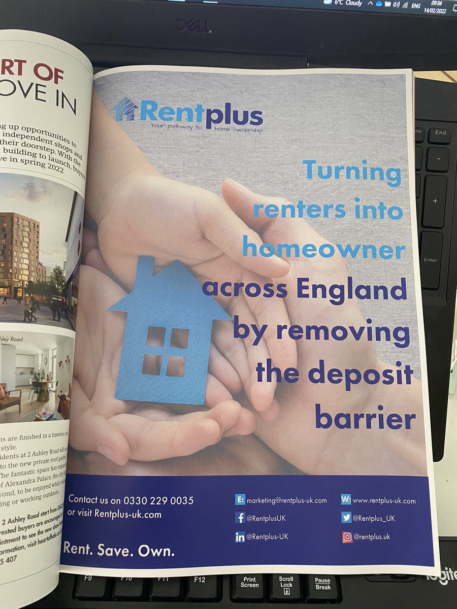 Stopping for a coffee and a quick read of my copy of <a href="/firsttimebuyer/">First Time Home Buyer Advantage</a> featuring a spread about <a href="/Rentplus_UK/">Rentplus-UK</a>.  #perfect