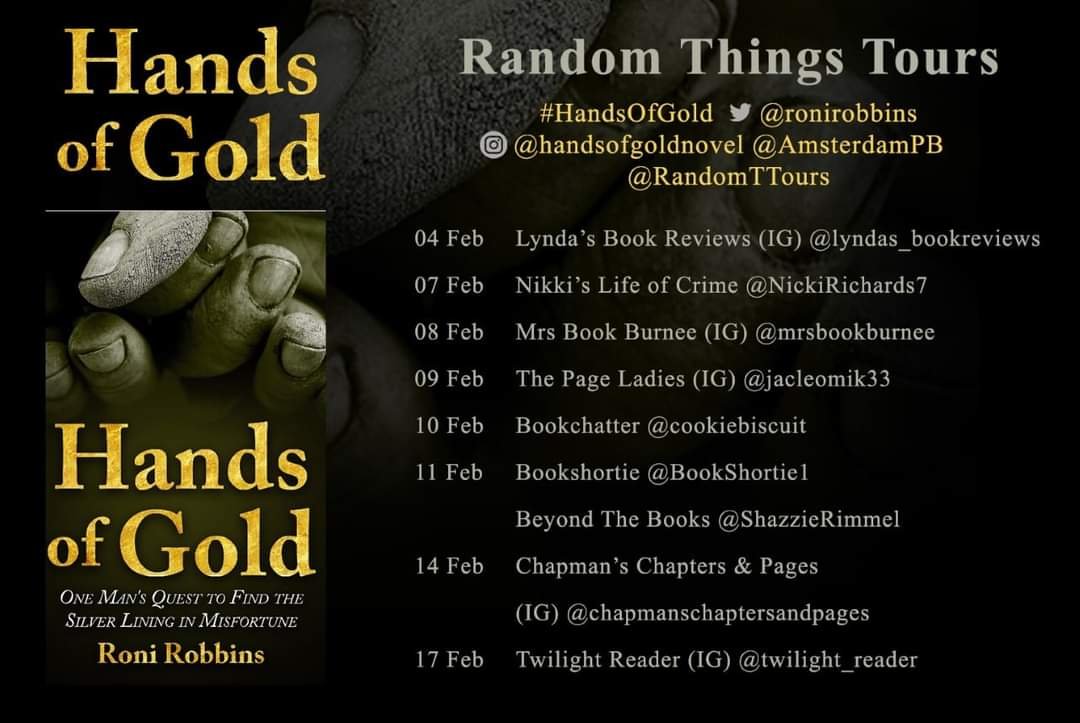 RandomTTours's tweet image. I was captivated by this inspiring tale

@ShazzieRimmel talks about #HandsOfGold by @ronirobbins with #RandomThingsTours @AmsterdamPB 

sharonbeyondthebooks.wordpress.com/2022/02/11/ron…
