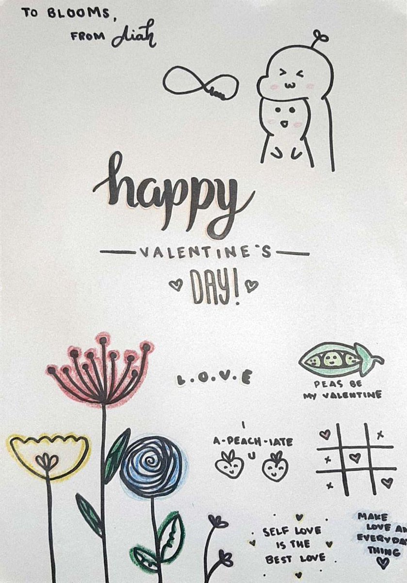#BINI | Happy Heart's Day, BL♾M! Here's <a href="/bini_members/">BINI_MEMBERS</a> adorable Valentine's Doodle for you all! 💘❣️💕