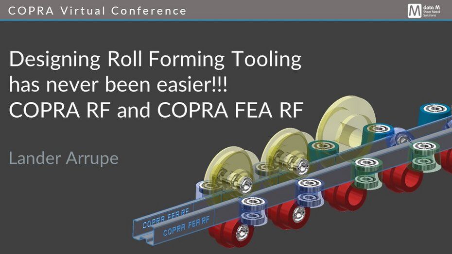 Designing Roll Forming Tooling has never been Easier!
Lander will show you in this 20-minutes demonstration how you can make the design process as effective as possible by using  and how you can save cost and time by simulating the production process: datam.de/en/copra-virtu…