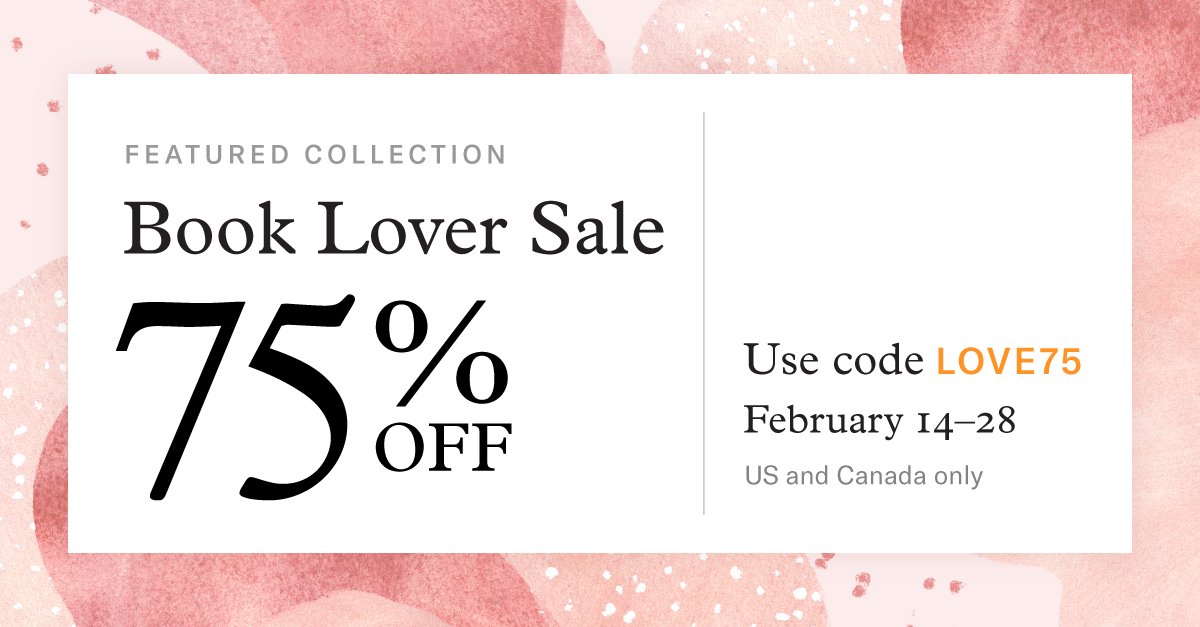 Happy #ValentinesDay book lovers! Instead of flowers, we got you a sale! Get 75% off select books (US and Canada only) in our #PUPBookLoverSale now through Feb. 28. Fill those carts with great deals on great books and use code LOVE75 at checkout. hubs.ly/Q01442Nj0