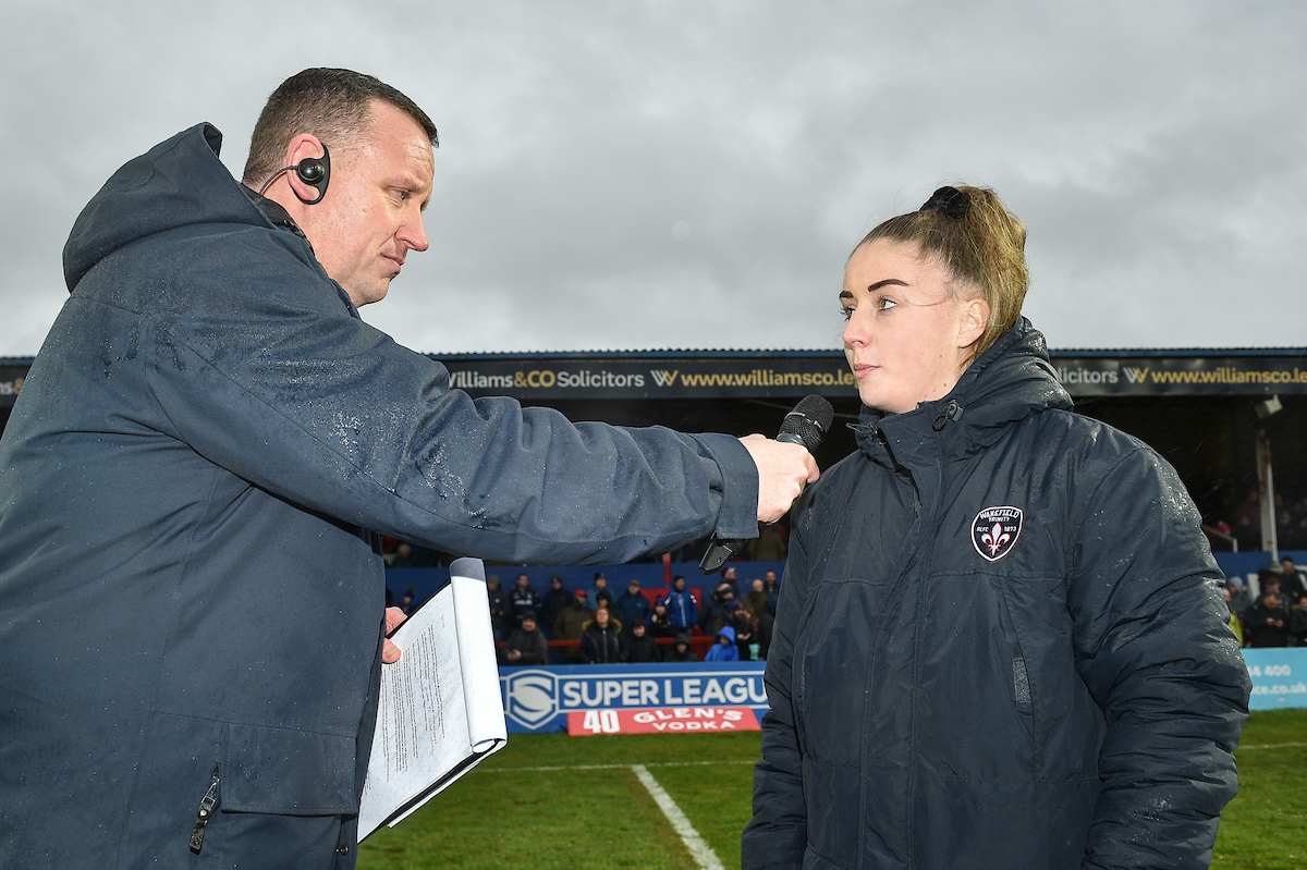 WTLRL's tweet photo. #WTLRL ๐ค @WTrinityRL
So ๐ด๐ผ๐ผ๐ฑ to see our Ladies players on the pitch at half-time yesterday as we gear up for the 2022 season ๐ https://t.co/J1M3V2ZQ8h