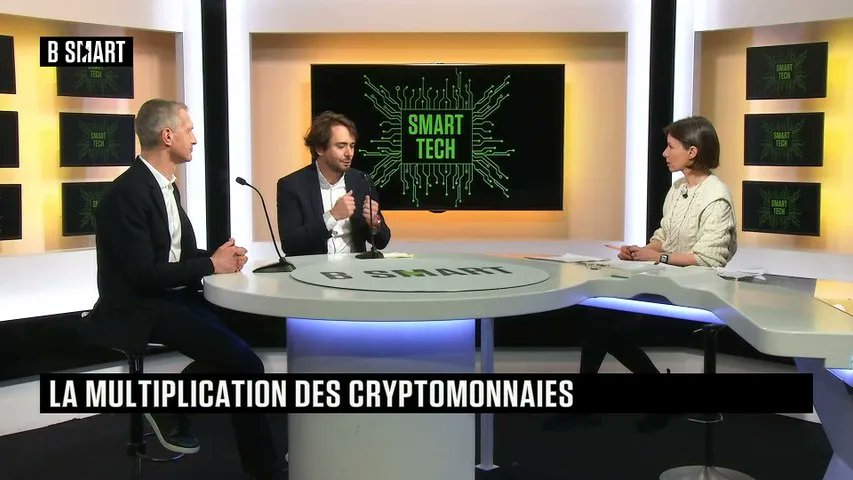 #cryptomonnaie : Thomas Lanaute <a href="/BSONetwork/">BSO</a> invité dans le Tech Talk de Delphine Sabattier <a href="/delf1/">Delphine Sabattier</a> de <a href="/B_SMART_TV/">B SMART 4Change</a>, afin de discuter cryptomonnaie. Avec 33 actifs crées par jour, la Token est l'économie au coeur de l' #achat de biens dans le monde #virtuel buff.ly/3sKZ2LE