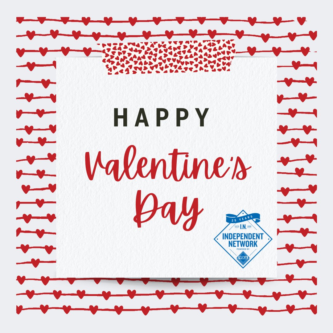 IN_VEKA's tweet photo. All you need is love… And that new extension you’ve been dreaming of…

Happy Valentine’s Day to all of our customers!

#IndependentNetwork #ValentinesDay https://t.co/YNW8UxIF5f