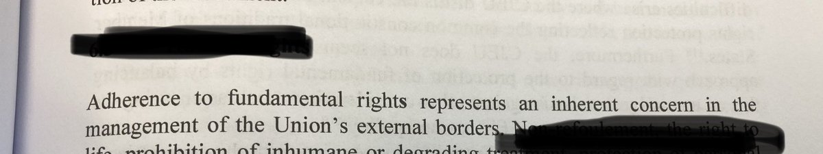 LauraSalzano_'s tweet photo. I guess the authors and I live in a different world. We, lawyers and researchers, should refrain from seeing in positive law the ultimate benchmark. Reality is outside the provision of the law. #Humanrights at #externalborders are not respected. https://t.co/9Ph3MRXnTL