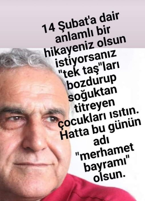 Güne dair en anlamlı söz üstad Üzeyir Gündüz'den...