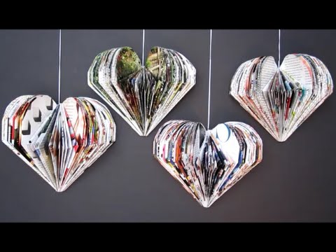 Make some 3D Hearts from your old school magazines this #ValentinesDay2022 youtube.com/watch?v=Otliod…
