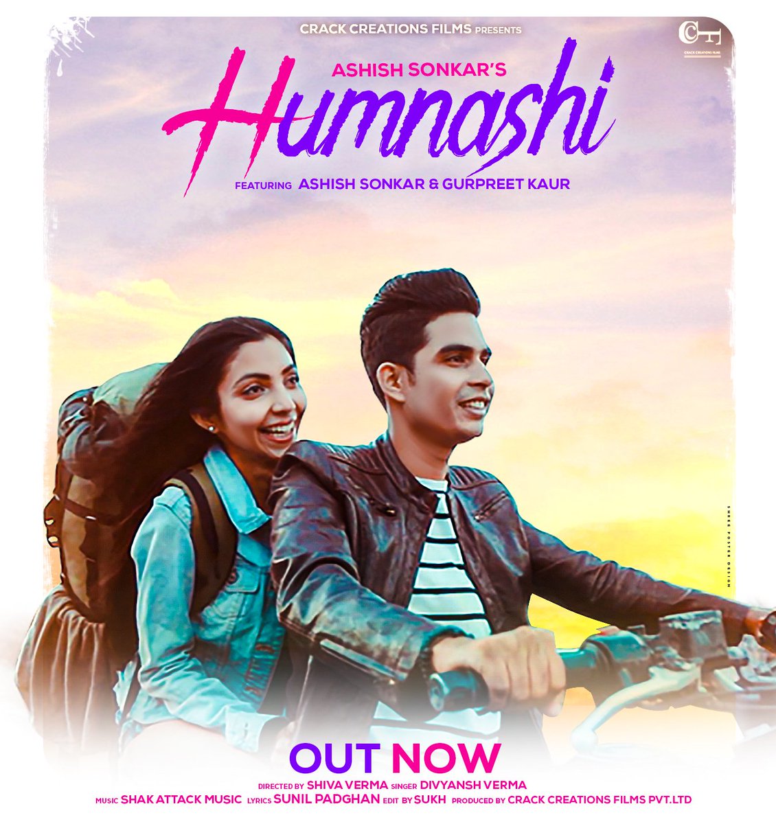 CrackCreations's tweet image. Out Now 🌟 In the Season of Love &amp;amp; Love is an emotion💓 @iamashishsonkar&apos;s new amazing song #Humanshi is OUT NOW, only on @crackcreationsfilms YouTube channel Stay Tuned!!

@iashishsonkar @igurpreetkaurr @dop_shiva661 @shak_attack @divyansh_verma
#humnashi  #crackcreationsfilms