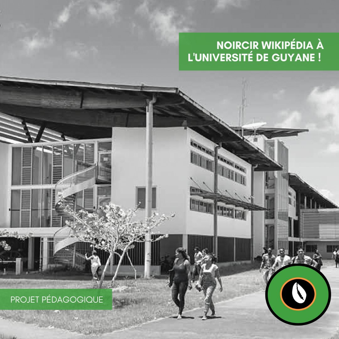 Pour la 2ème année (14-19/02), nous donnons un cycle d'ateliers aux étudiant-e-s du Master « Civilisation, cultures et société / Féminismes postcoloniaux » et les étudiant-e-s du DU « Cultures et Langues régionales » de l'Université de Guyane ! 
Infos &gt; bit.ly/3gH2Ibu