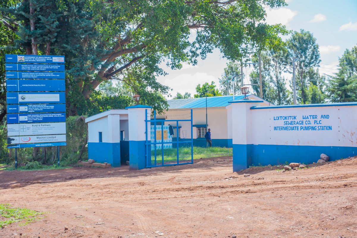 GDUDelivery's tweet photo. The Oloitokitok Water Supply &amp; Sanitation project located in Kajiado County is 96% complete. The project currently provides clean and affordable water to approximately 60,000 residents of Oloitokitok town and its neighboring areas of Nkama, Ilasit and KRA Border Post.
#KenyaMbele https://t.co/WsL5MBLHLl