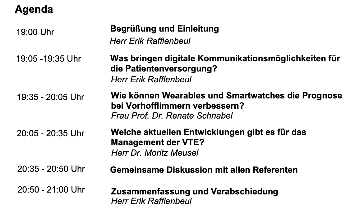 KardiologieHH's tweet photo. #MyWeekInCardiology
1) Digitale Medizin Interaktiv
➡️#SoMe, #Wearables, #eHealth
⏰16.2. 19-21 CET
🔗https://t.co/lQhIIcf9bb
2) #CardioSlam with @doc_cardio:
➡️Interventionelle Albträume
⏰17.2. 18-20 CET
🔗https://t.co/J1p2tMbvmh https://t.co/358i8ZiiXy