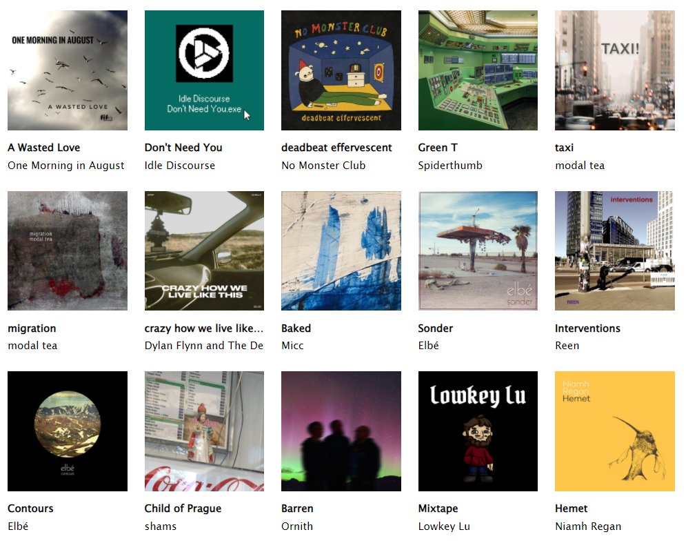 I've uploaded my music to <a href="/minm_music/">Minm</a> . Check this platform out, it's doing great things for streaming independent artist's material. A fair model for all, I reckon they will go on to do great things so really happy to be involved.