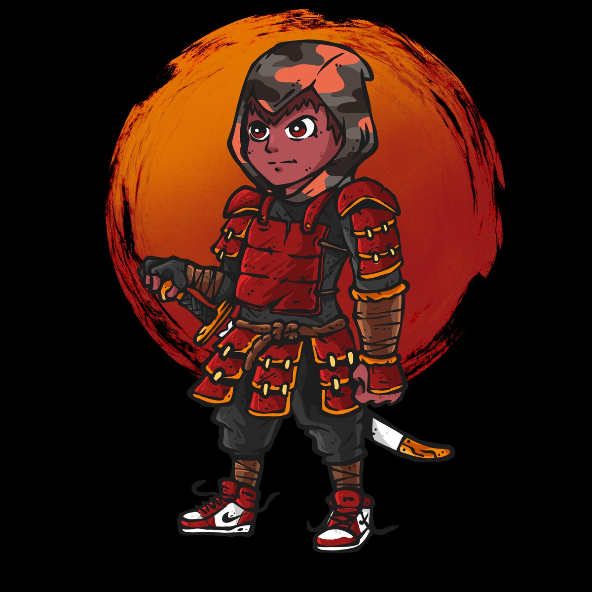 MeisaiAzuki's tweet photo. I just realised I never posted the artwork of my previous Azuki :) 
Maybe the style of this art is something similair to what I'm doing with my new project @nukokuronft ... https://t.co/Y6lf7Dsq0S
