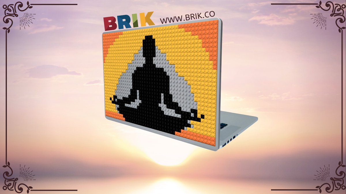 Meditation meets art. Creating mosaics is not only rewarding as an art form, many also find it therapeutic, soothing, and stress-reducing. If you’re feeling stressed and overloaded, try creating a mosaic today with BRIK. #arttherapy  #brikbuild #mosaicart #lego #afol