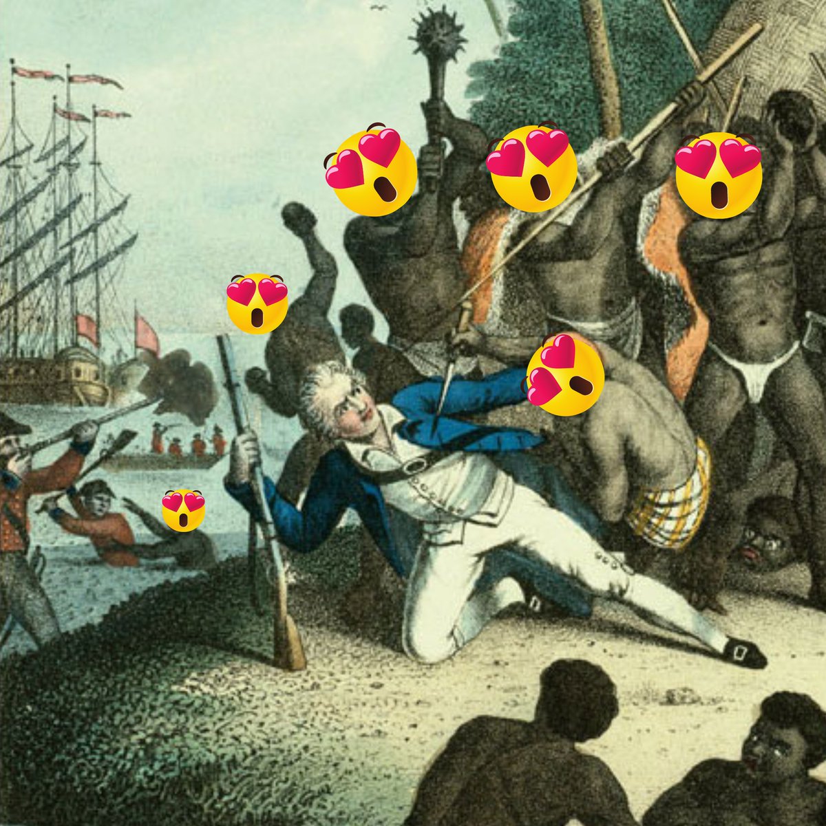 Roses are red
violets are blue
Hawaiians killed Cook
because he tried to kidnap Kalaniʻōpuʻu

❤️2.14.1779❤️