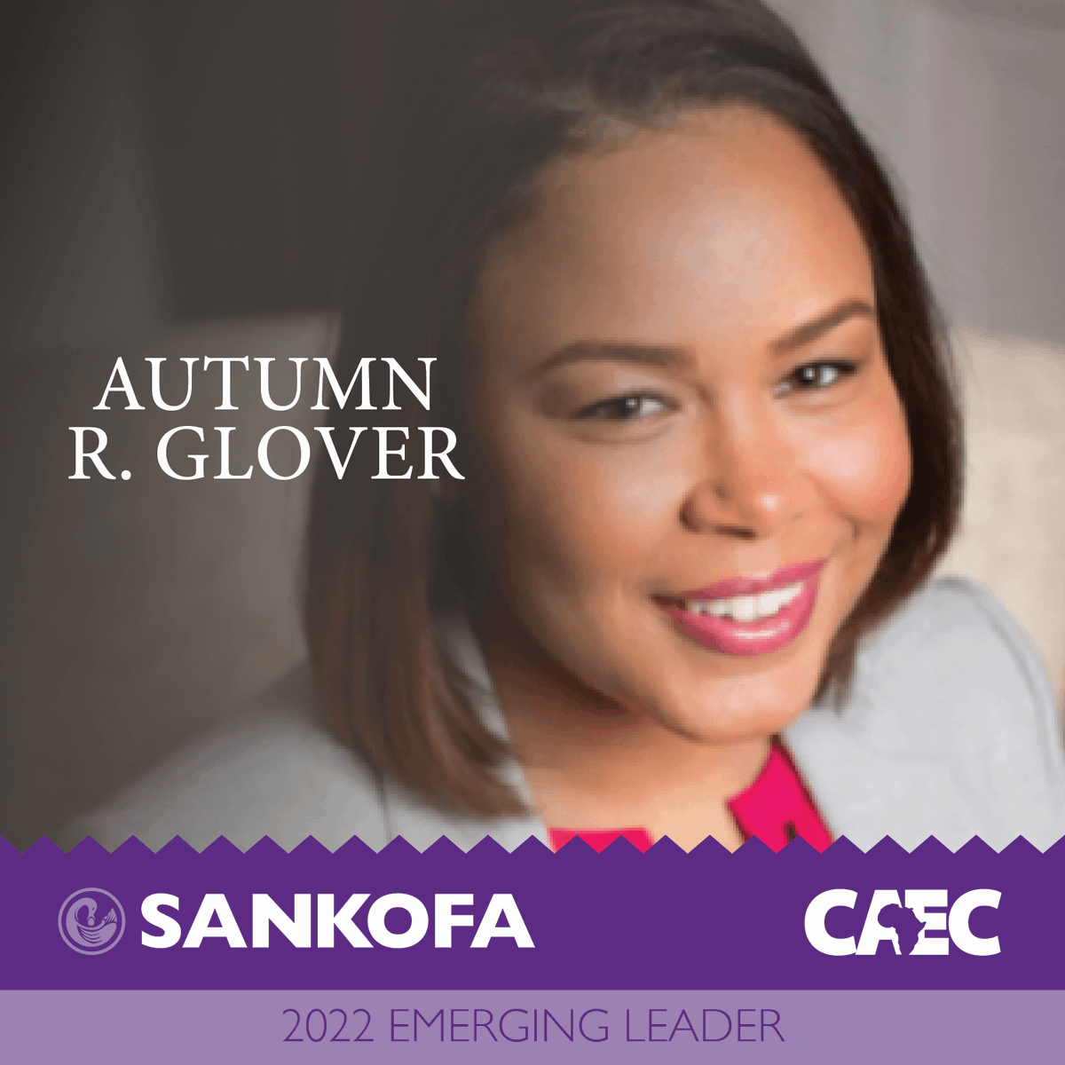 caeclead's tweet photo. Congratulations to Dr. Autumn R. Glover, Community health partnerships leader at Ohio Health and one of our Sankofa 2022 Emerging Leadrers!
Join us in celebration Tuesday, February 22, 2022 at 7:30PM LIVE on NBC4
#Sankofa2022 #CAEClead #BlackHistoryMonth
@OhioHealth https://t.co/UM49cinft7
